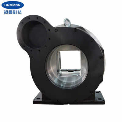 Square Hole Rotary Chuck 4 ช่องคาน Chuck สําหรับเครื่องตัดท่อเลเซอร์