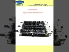 Lingman สี่แกนไฮดรอลิกแคลมปัดสี่แกนพนูเมติกแคลมปัดชัค